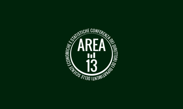 Conferenza di Area 13 in modalità telematica il 26 giugno alle ore 16:00